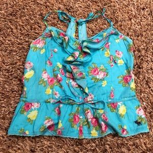 Abercrombie & Fitch - floral tank top size Large